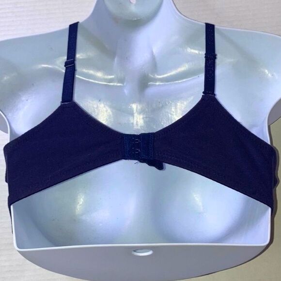 NAUTICA Intimates Navy Blue Bra Womens 36B Style 6394-49 - Picture 8 of 10